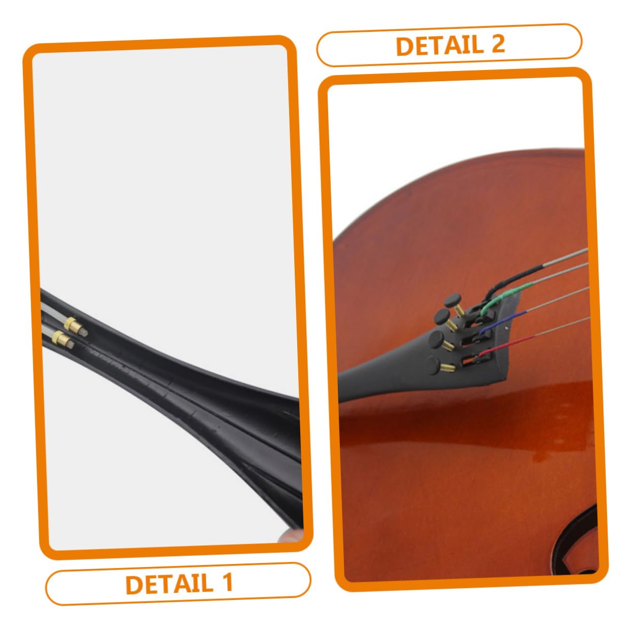 ibasenice 4sets Accessori Per Violoncello Cordiera e Coda Per Violoncello Con Sostituzione Facile e Duratura Per Musicisti Professionisti e Amatori