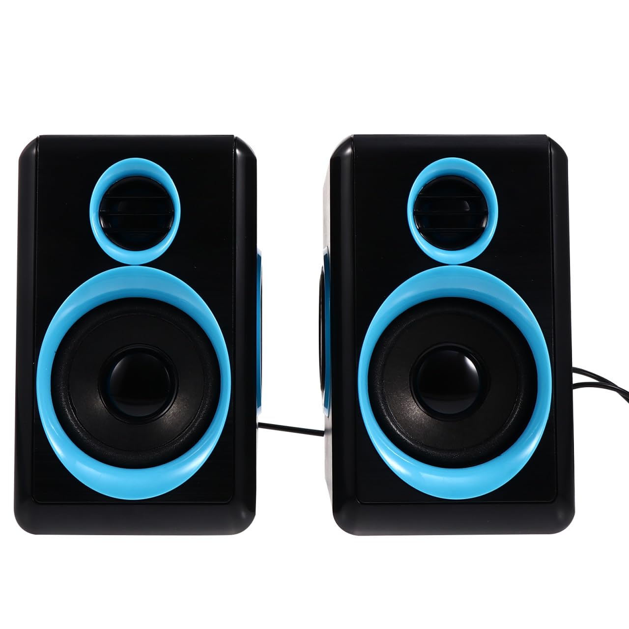 SHINEOFI 2 Piezas Mini Altavoz para Computadora y Portátil Altavoz Hogar y Oficina Diseño Creativo para Pc