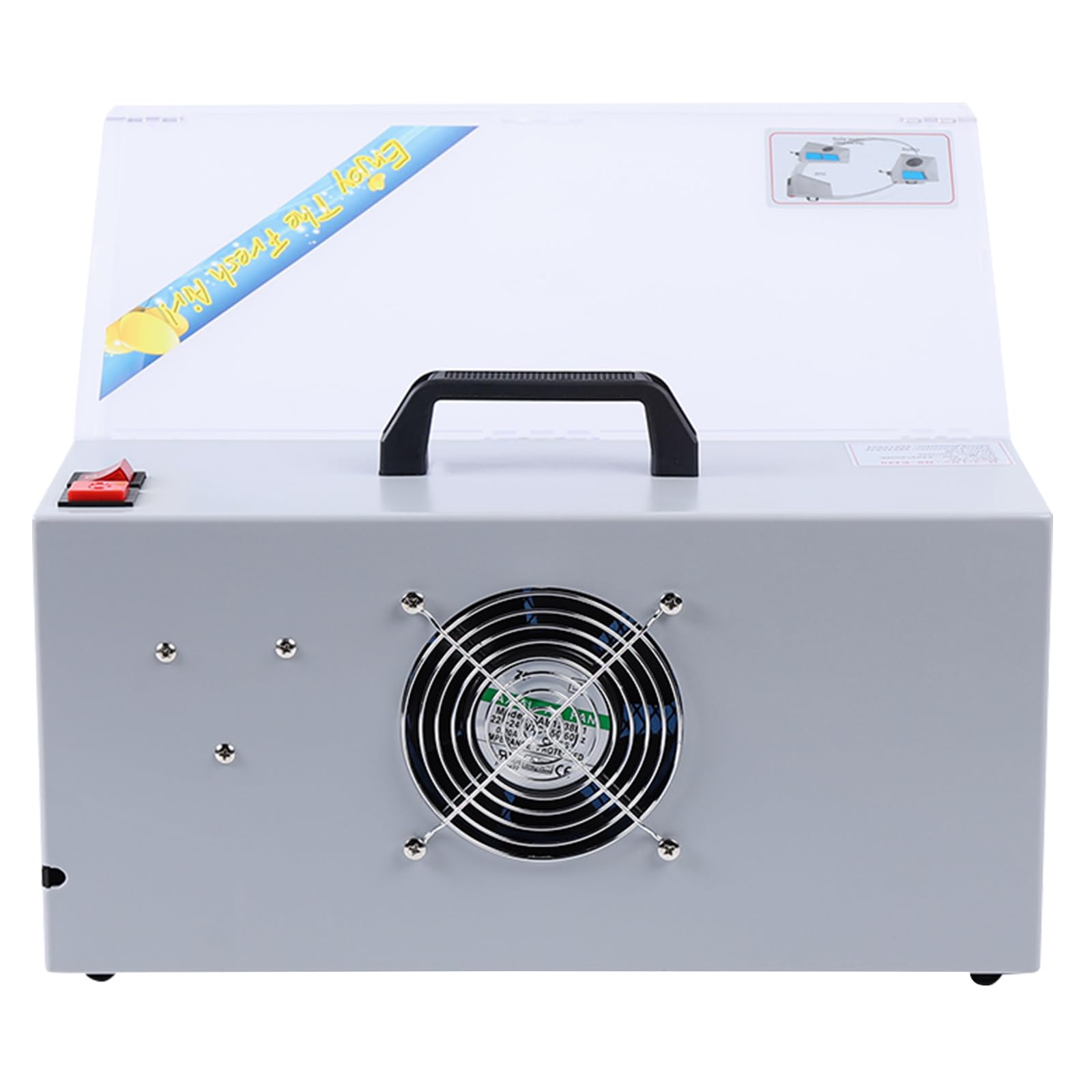 Aerografo, cabina di spruzzo mobile per modellismo, cabina di verniciatura con manico leggero e piedini in gomma antiscivolo, MLCYT-819