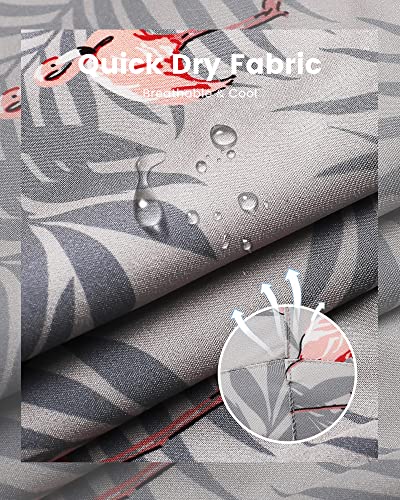 Image of maamgic Mens Swim Trunks with Compression Liner 7 Inch Inseam Mens Bathing Suit Quick Dry Swimming Trunks Swimsuit