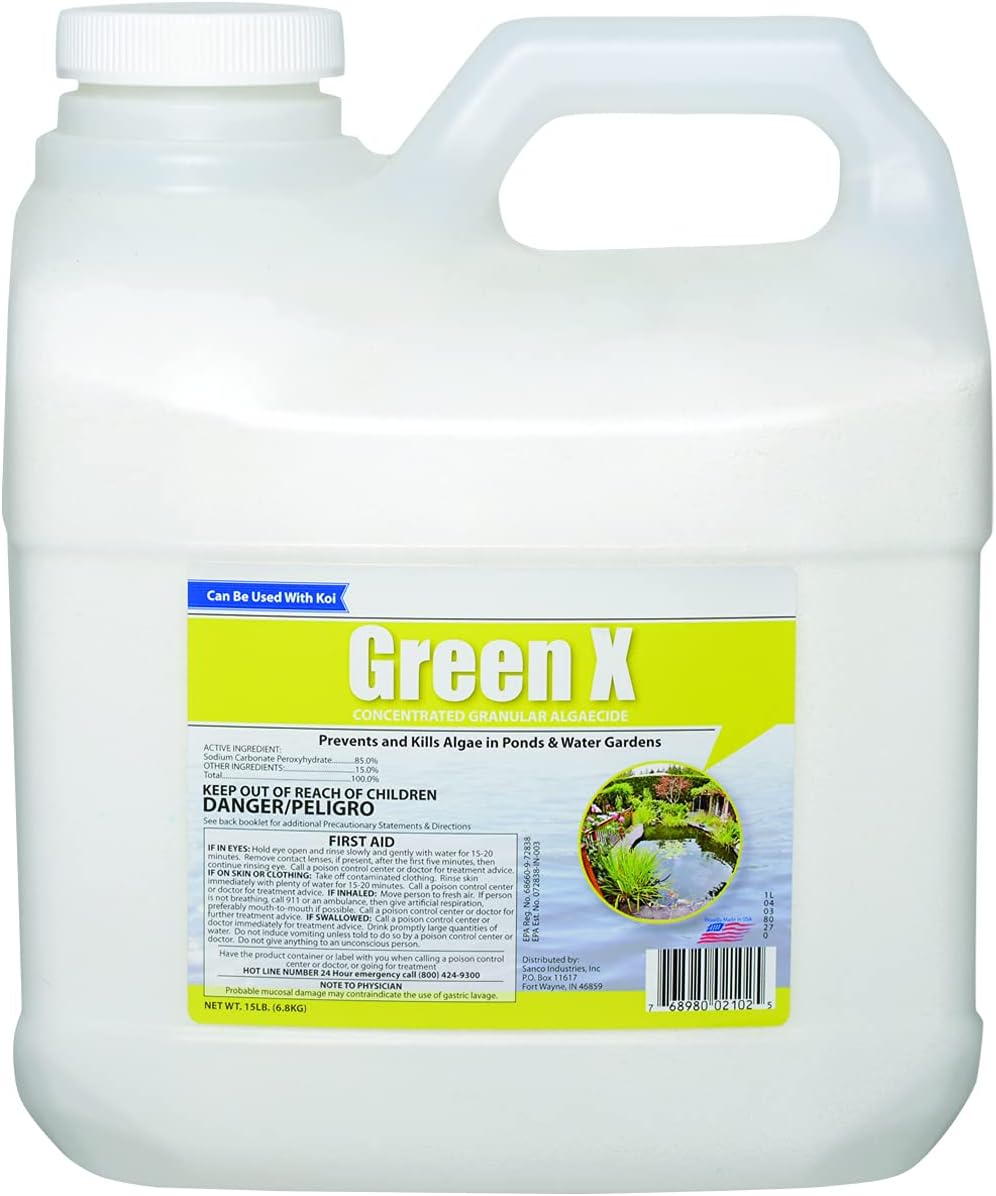 Green X Concentrated Granular Algaecide 15lb Algae