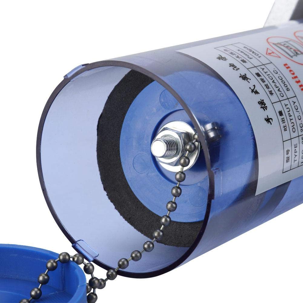 Pompa di lubrificazione manuale, 100KGF/CM2 LSG-05 6mm Uscita/500CC Grasso manuale Lubrificatore in lega di alluminio utilizzato nelle attrezzature meccaniche