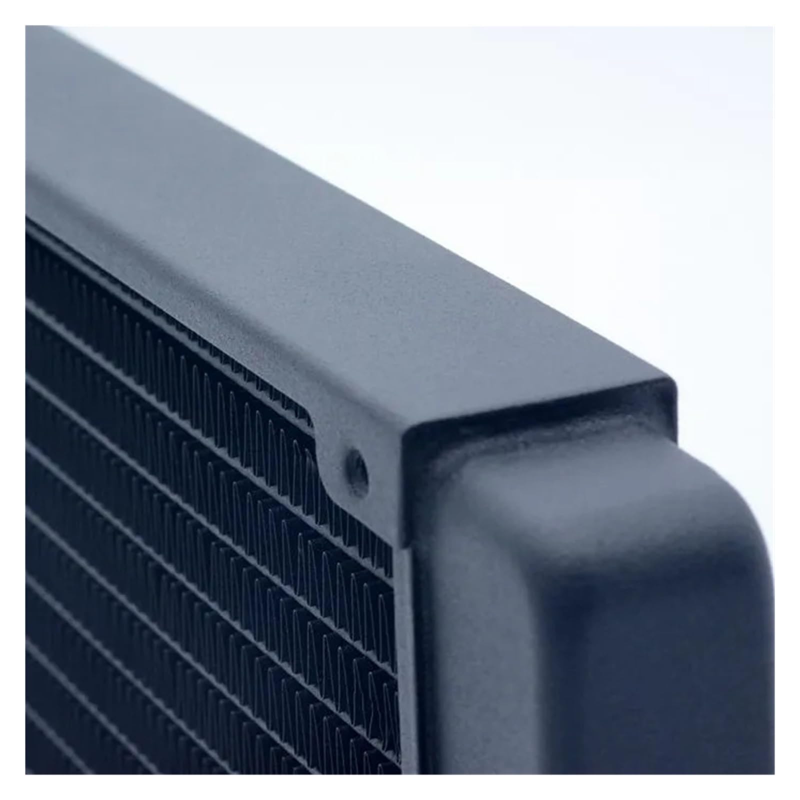 Scambiatore Dissipatore di Calore Radiatore da 360 Mm Rame 2,7 Cm Ventole di Raffreddamento Ad Acqua Bianche con Spessore del Dispositivo di Raffreddamento del Liquido 12 Cm(Noir)