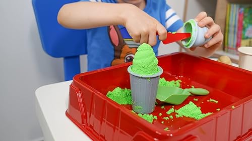 Miniatura 5 de Juguetes de playa de viaje para niños accesorios de playa - 4 piezas de juguetes de arena de helado para kit de playa - Juguetes de caja de arena