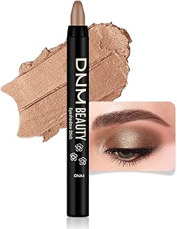 evpct Bronze Shimmer Cream Eye Shadow Brightener Sticks Set for Eyes, Bronze Shimmery Matte Pencil Eye shadow Applicator Stick Pen Palette Makeup Waterproof sombras en crema para ojos 20#
