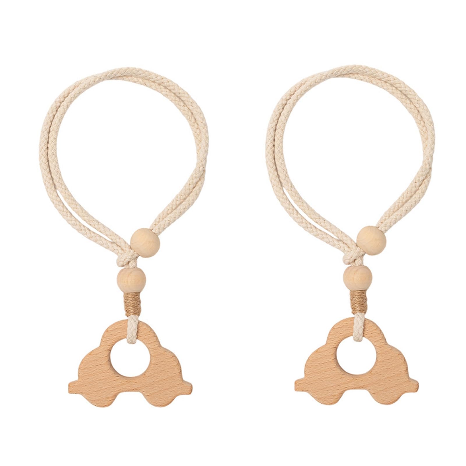 2Pcs Curtain Tieback Animals Window Curtain Bind Holdback Buckles Rope Drapery Holders Decorative Curtains Holdbacks Decorative Holdbacks