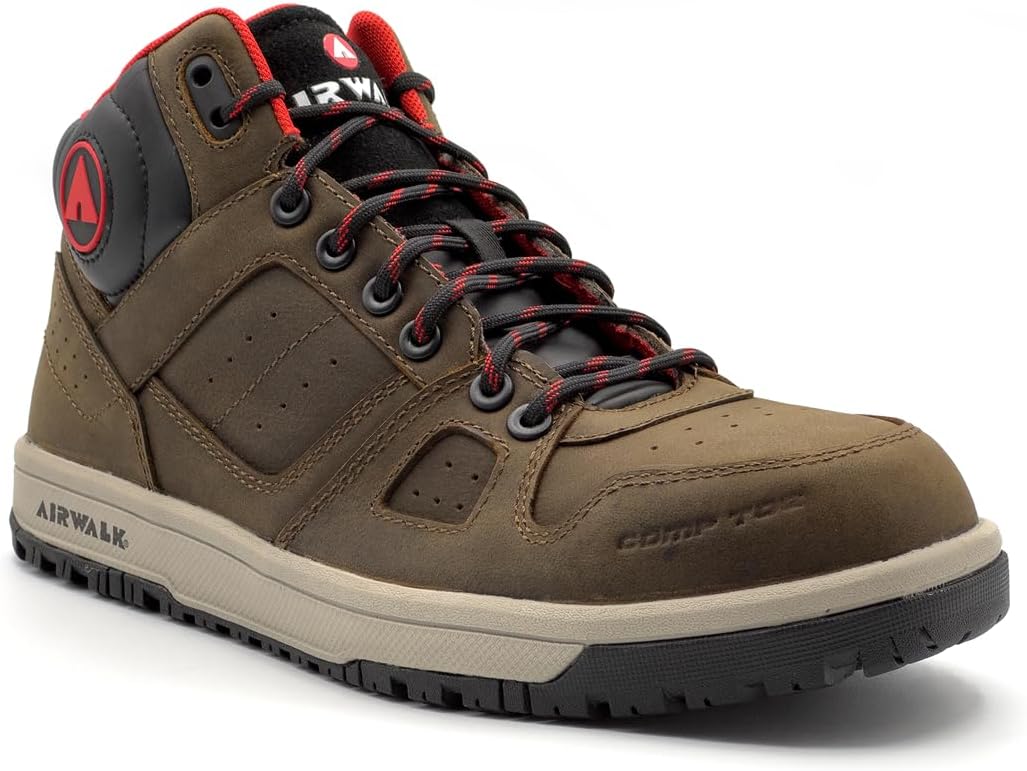 Airwalk Mens Mongo Mid - Composite Toe Protection