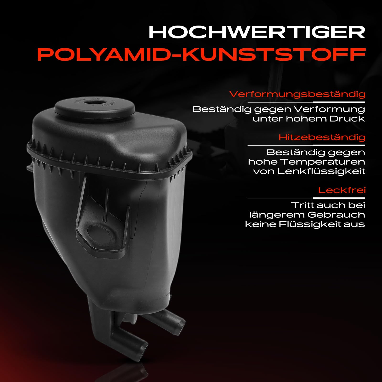 Frankberg Ausgleichsbehälter Hydrauliköl-Servolenkung Kompatibel mit 5er F10 535 6er F12 640 7er F01-F04 740
