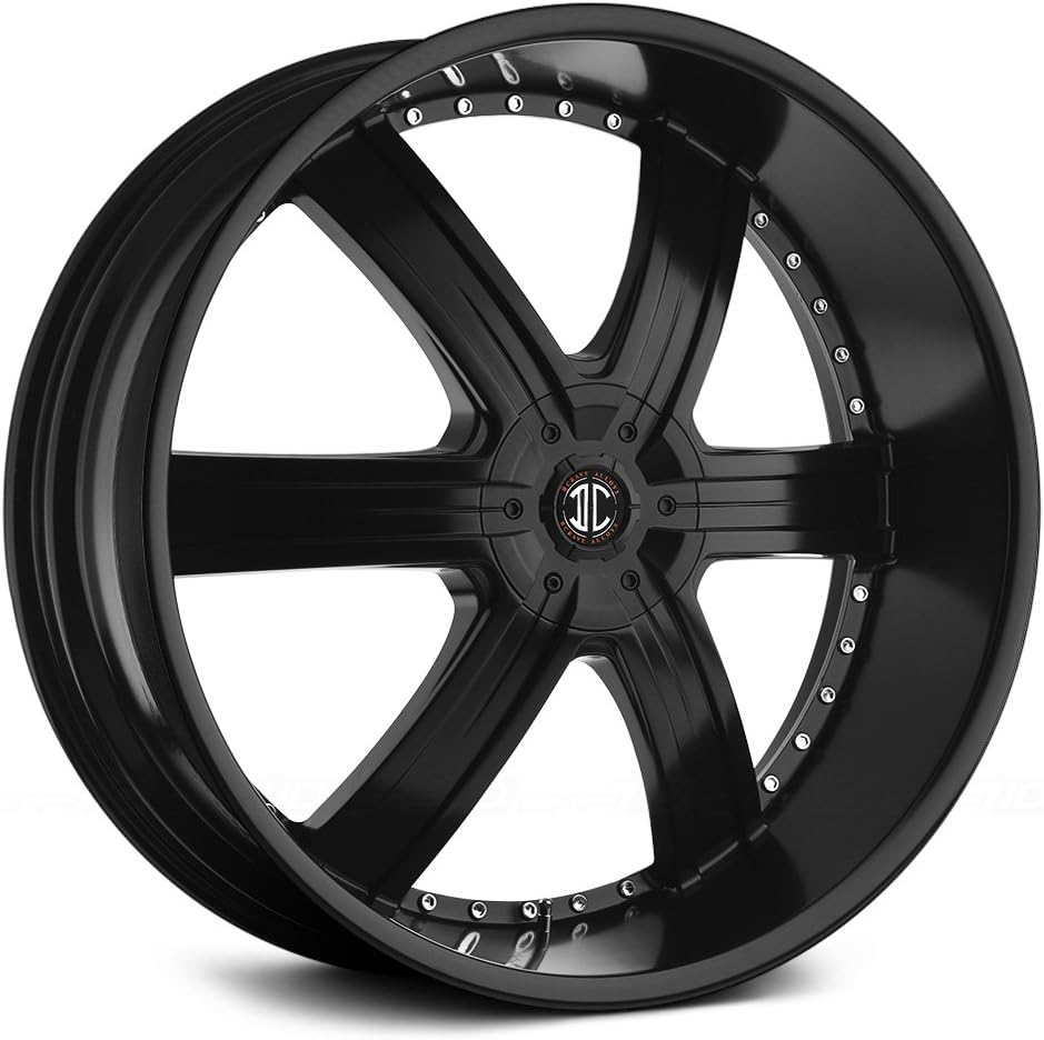 28" INCH 2CRAVE N04 SATIN BLACK WHEELS RIMS ONLY - LEXANI FORGIATO ASANTI GIOVANNA