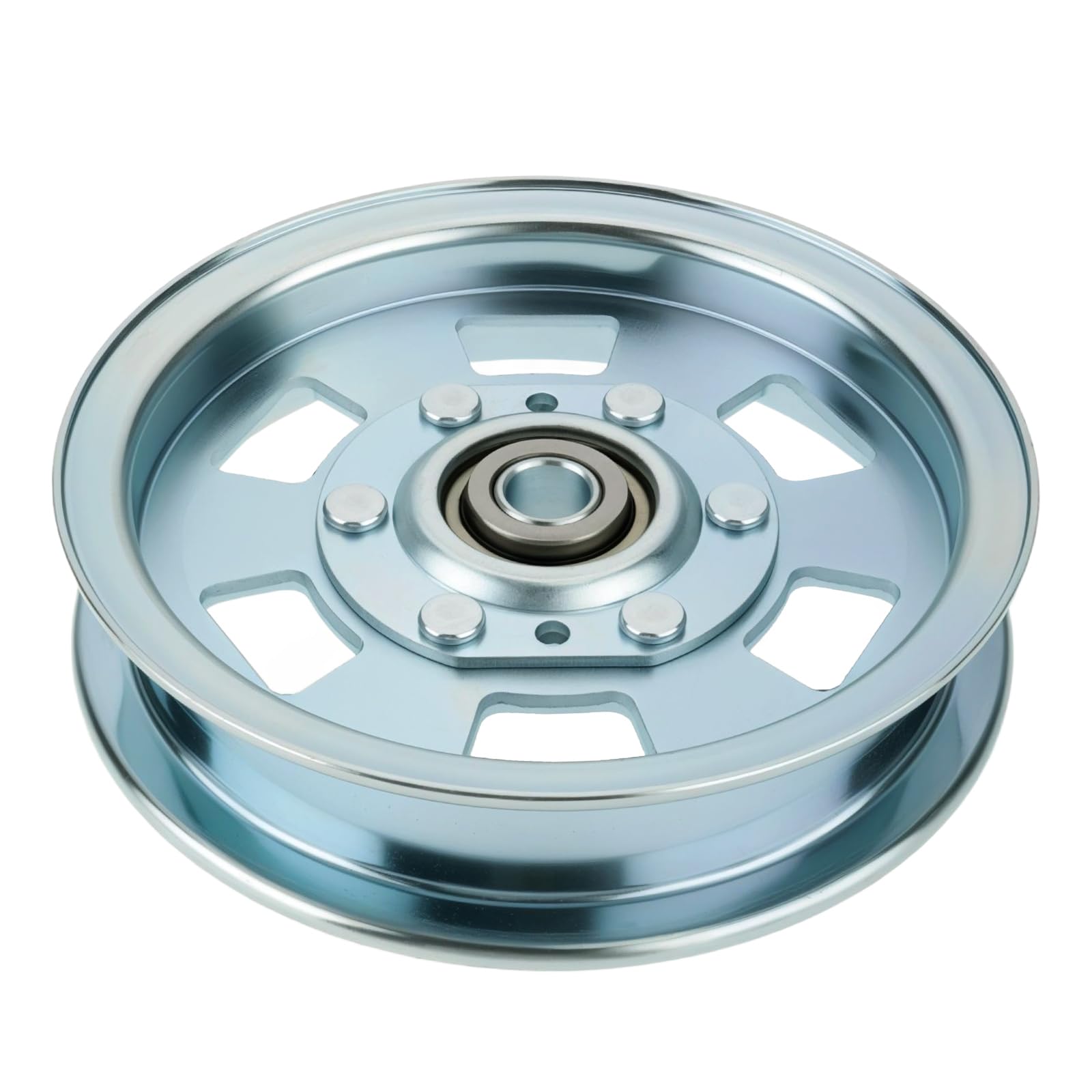 Sg Store Boys Flat Idler Pulley Compatible With Bad 033-2000-00, 033-7201-00, 033-7201-25, 033-8000-00 Lawn Mower Idler Pulley Compatible With Bad Zt Series Outlaw Mz Series