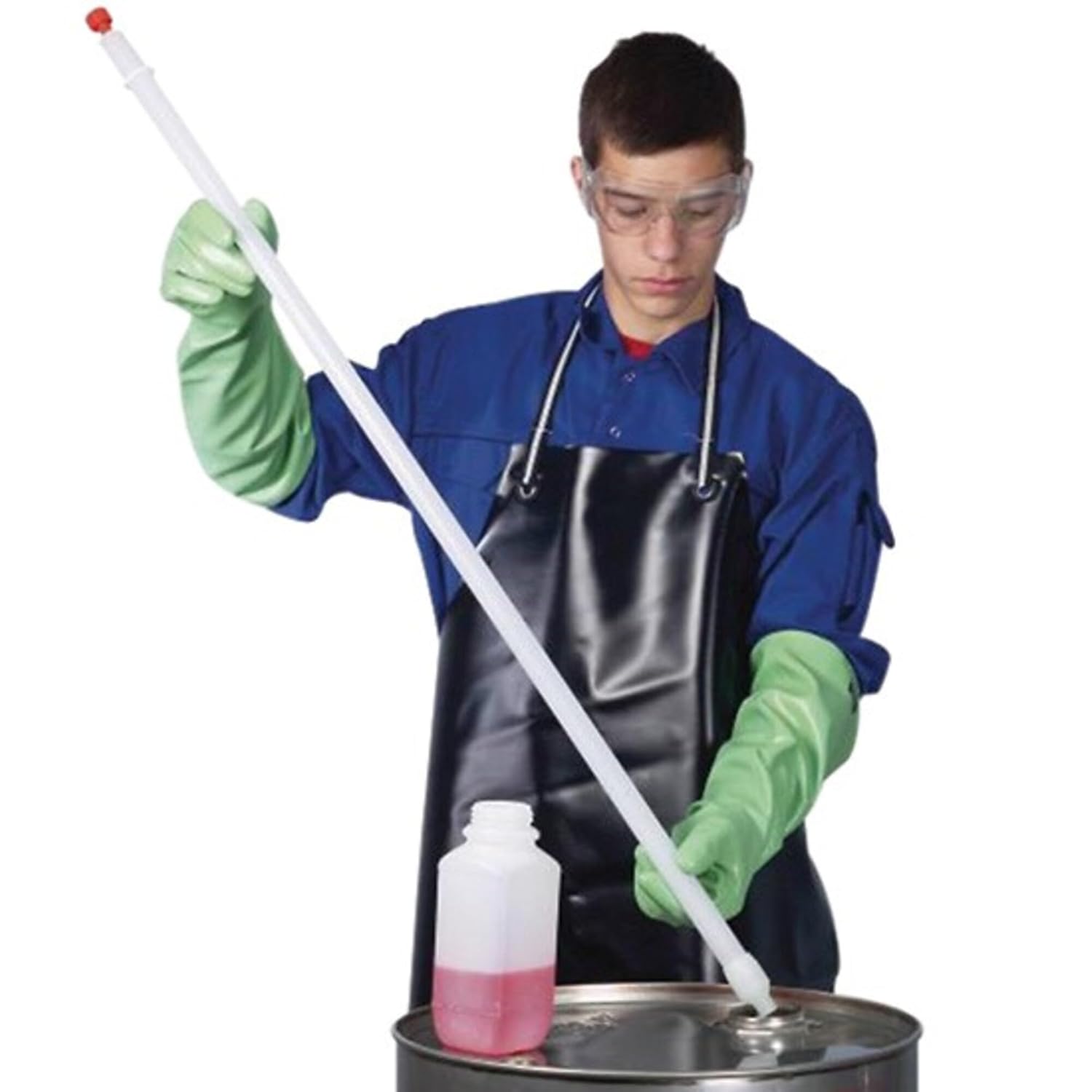 Burkle Fluid Sampler, PP, Gravity Feed, Vacuum Button Release, 200 cm x 32 mm: 500 mL