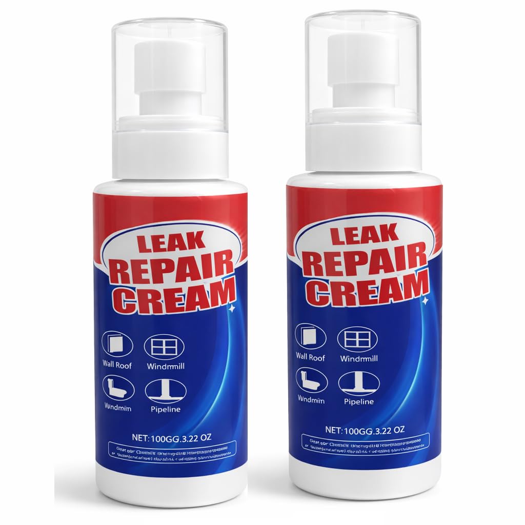Leak Repair Cream Waterproof Sealant Paste Transparent Coating 100g x Pack 2-image-27