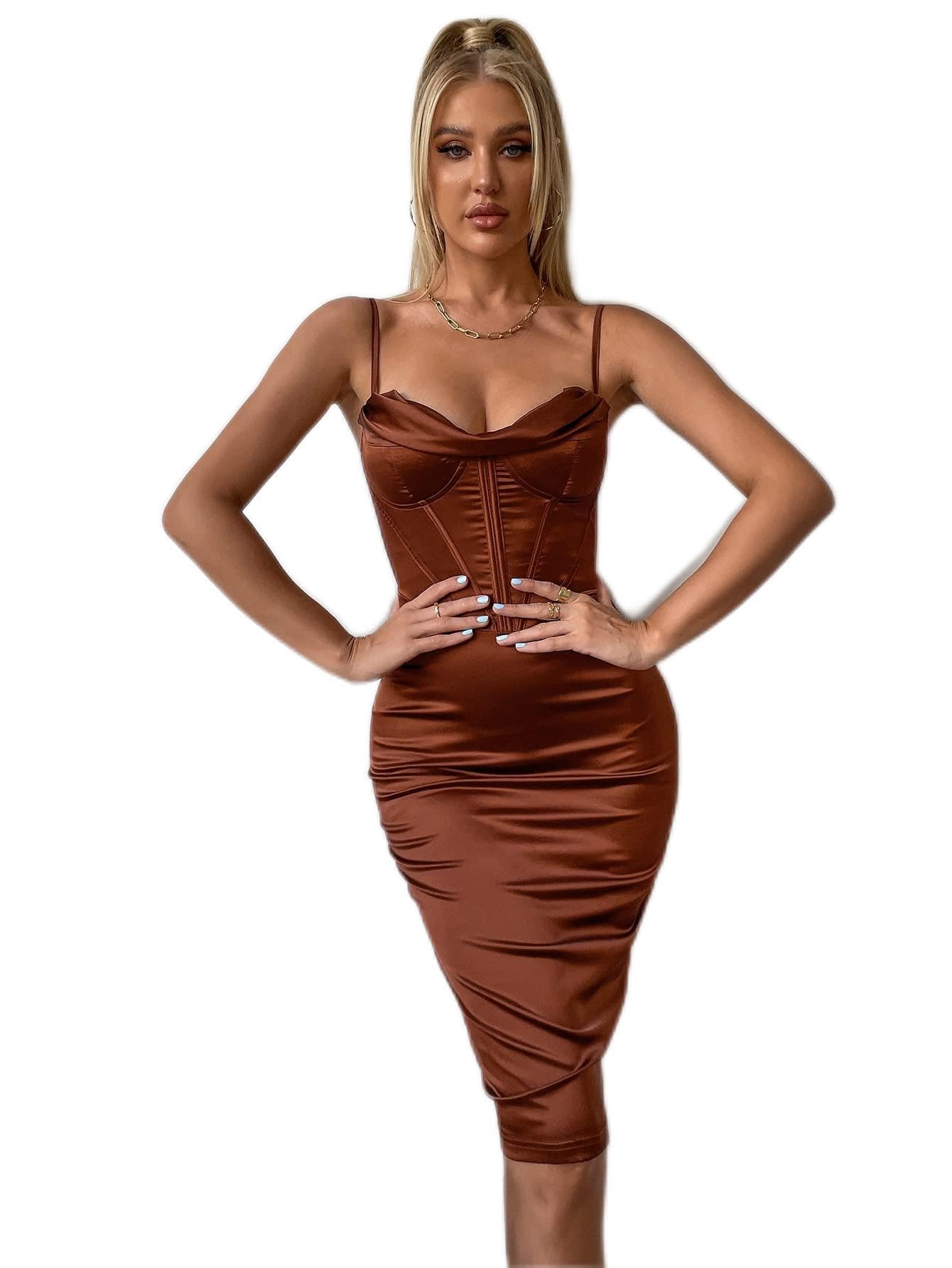 slim fit dress slacks Sleek Stretch-Satin Long Glitter Prom Dress CC2346 Emerald / 2