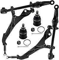 Vista 150 de Detroit Axle - Kit de brazos de control delanteros de 4 piezas para Ford Mustang Base GT 05-10 2005 2006 2007 2008 2009 2010, 2 brazos de control