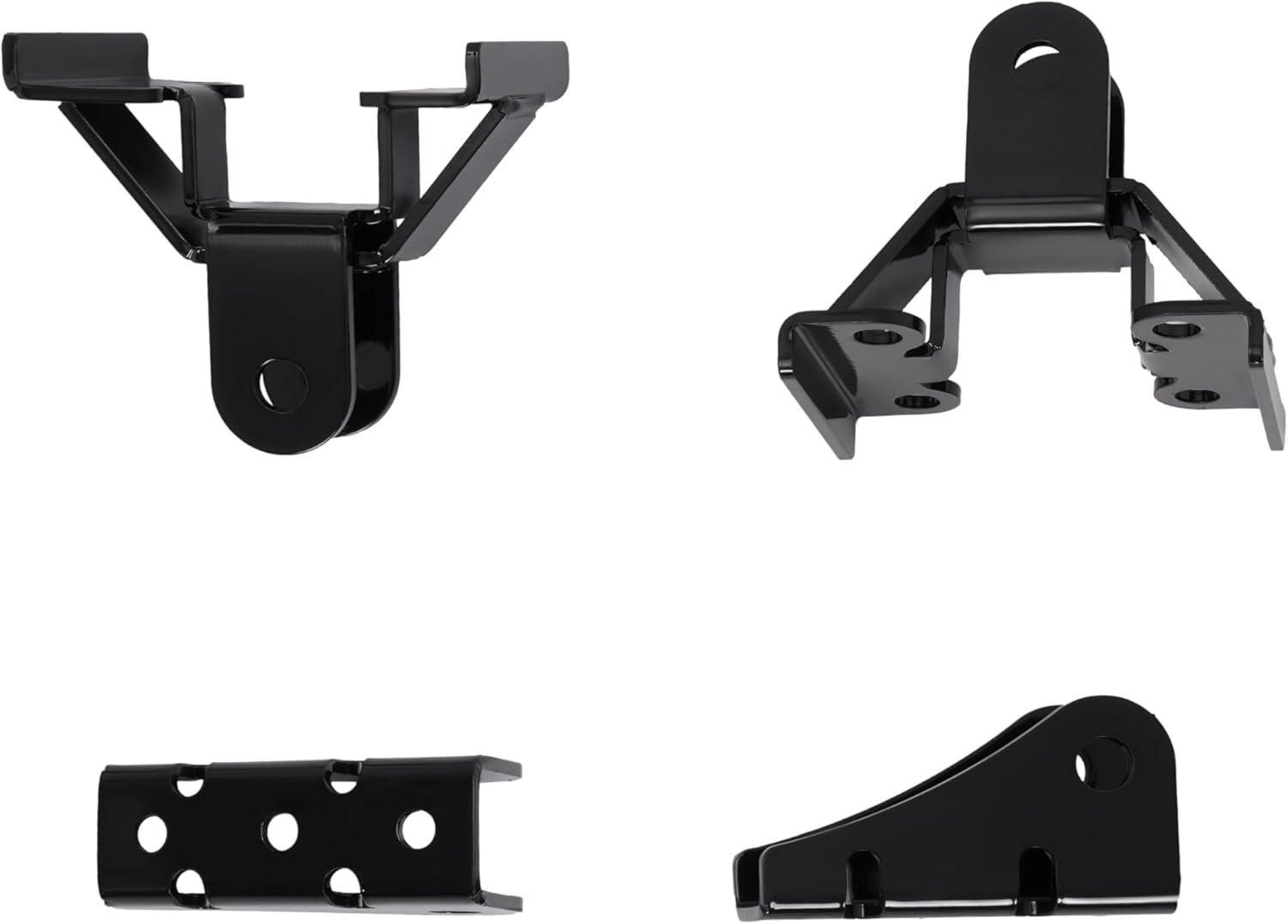 Traction Bars Compatible with 2001-2010 Chevy Chevrolet Silverado 2500 3500 & GMC Sierra 2500 3500 Steel Powder Coated Axle Flipped Traction Tie Bar