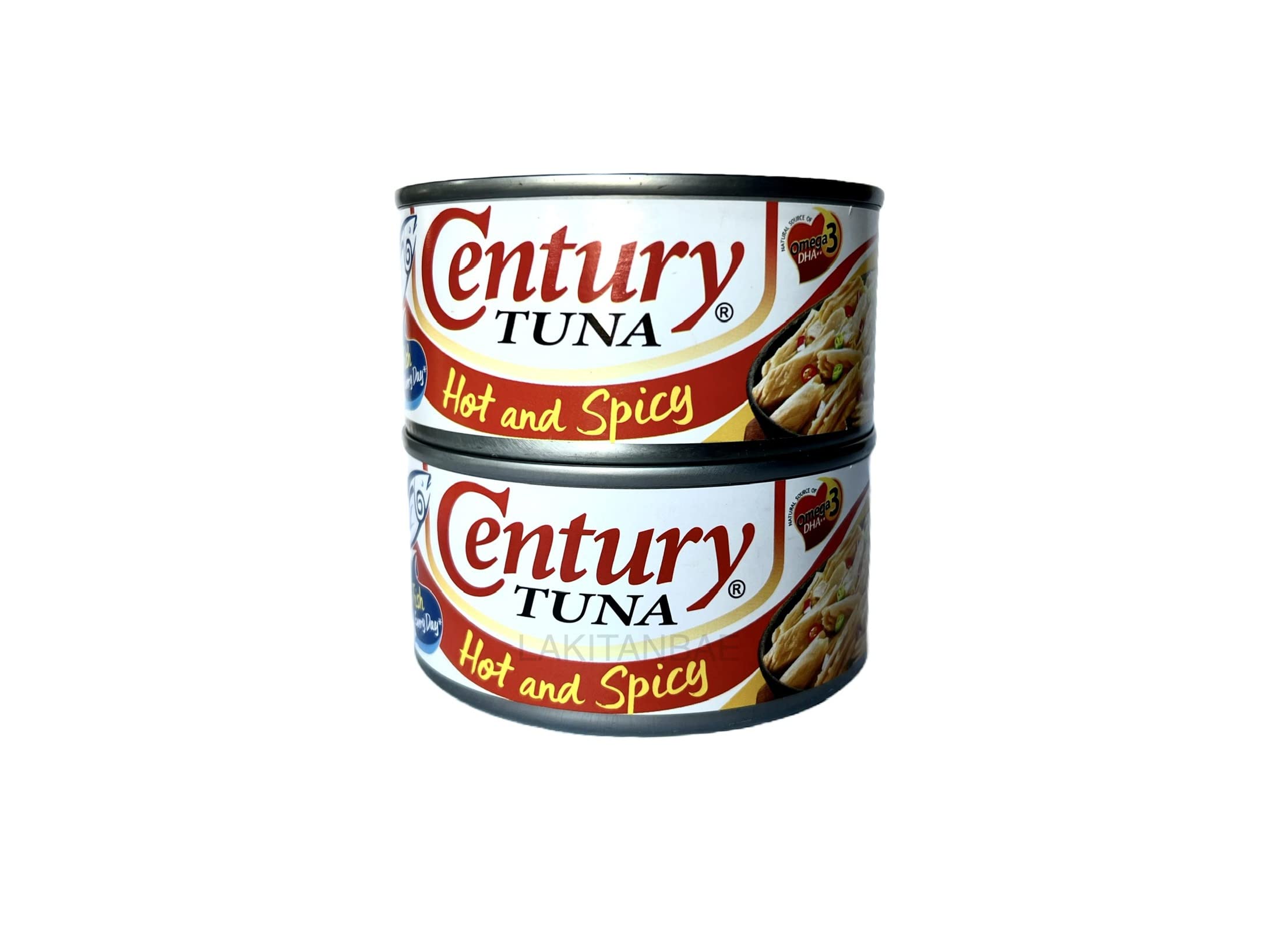 Century Tuna Hot and Spicy 180g (2 Packs)