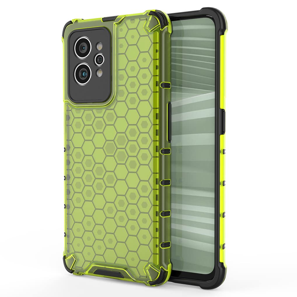 SEAHAI Cover Per Realme GT2 PRO - Custodia In Silicone Morbido TPU Ultra Sottile, Antigoccia Con Cuscino D'Aria, Protezione Completa, Blu