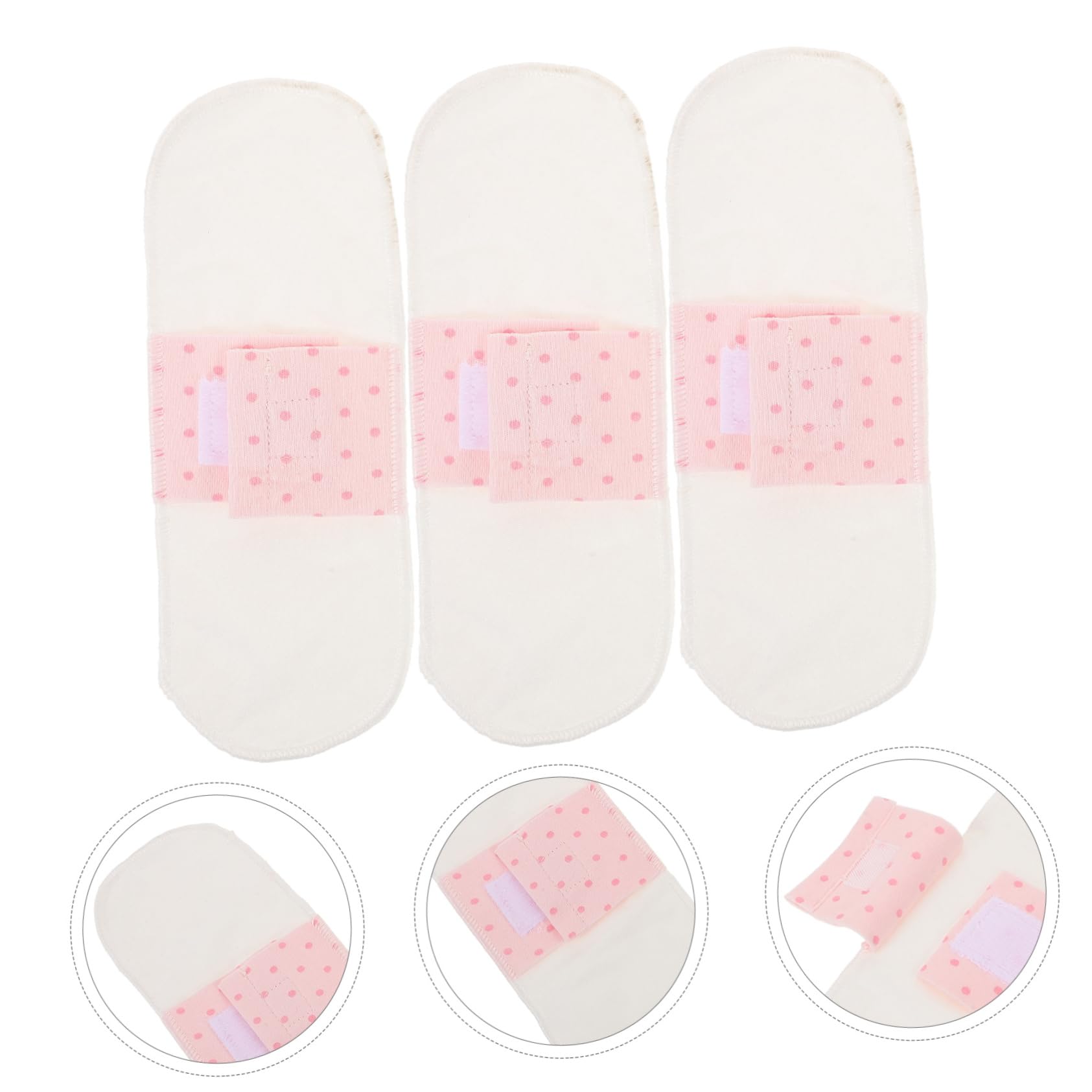 15 Piezas forro de servilleta sanitaria compresa menstrual reutilizable toalla higiénica portátil compresas higiénicas almohadillas menstruales almohadilla menstrual mujer