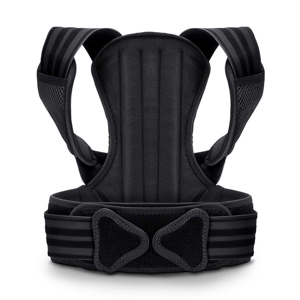 Sponsored Ad – FDTY Posture Corrector for Men and Women, Back Brace, Provides Pain Relief for Neck, Back, and Shoulders, Adjustable and Breathable, Posture Support, Improves Posture and Provides Back Support (XL)