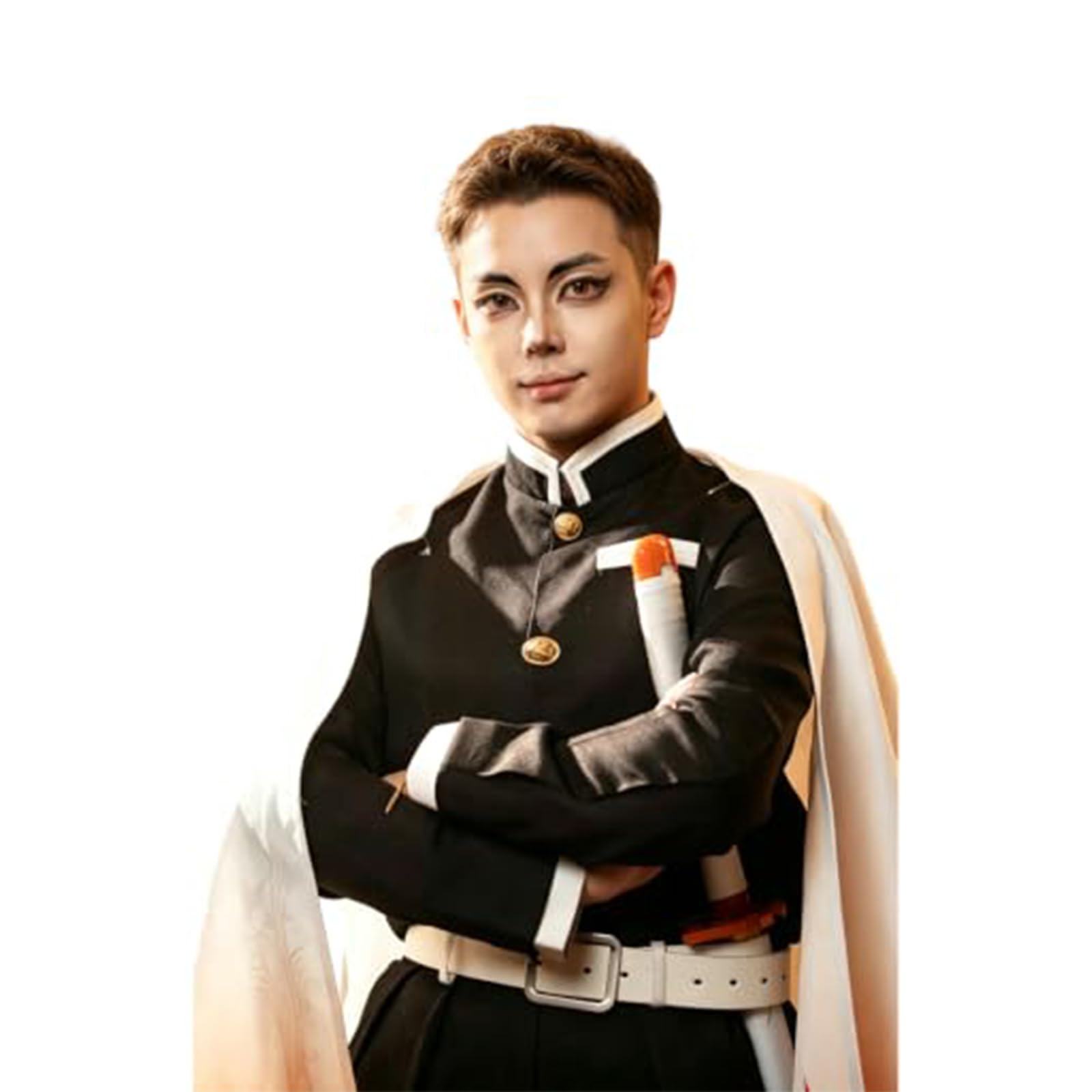 CR ROLECOS Anime Giyuu Tomioka cosplay Costume per anime giapponese, kimono demon cosplay, set completo di Halloween