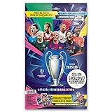 Champions League Stickers 25/26 - Starter Pack - Exclusivo en línea (un álbum de 76 páginas más 55 pegatinas).