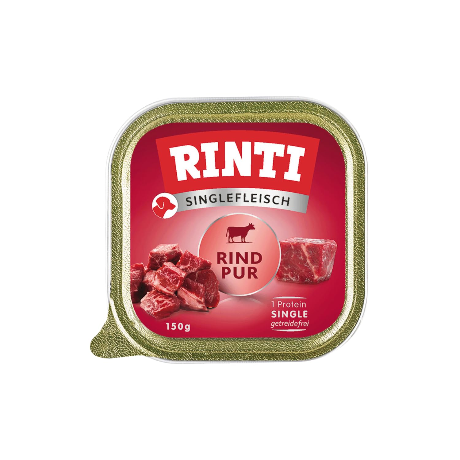 RINTI Singlefleisch 10 x 150 g Hondenvoer