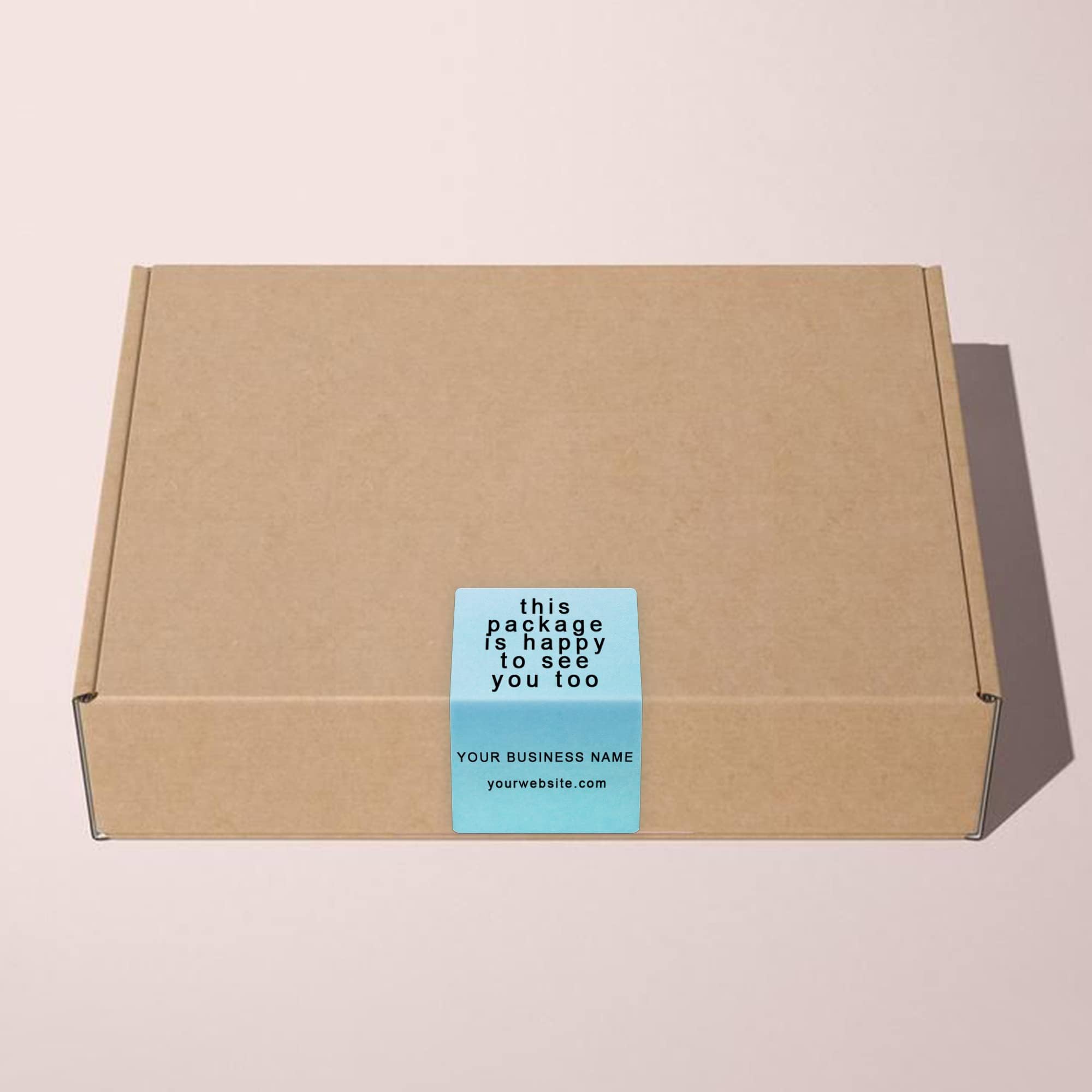 Hybsk 3x2 inch Color Direct Thermal Labels for Shipping, Barcodes, Address, Compatible with Rollo Label Printer & Zebra Desktop Printers (3"x2",Light Blue)