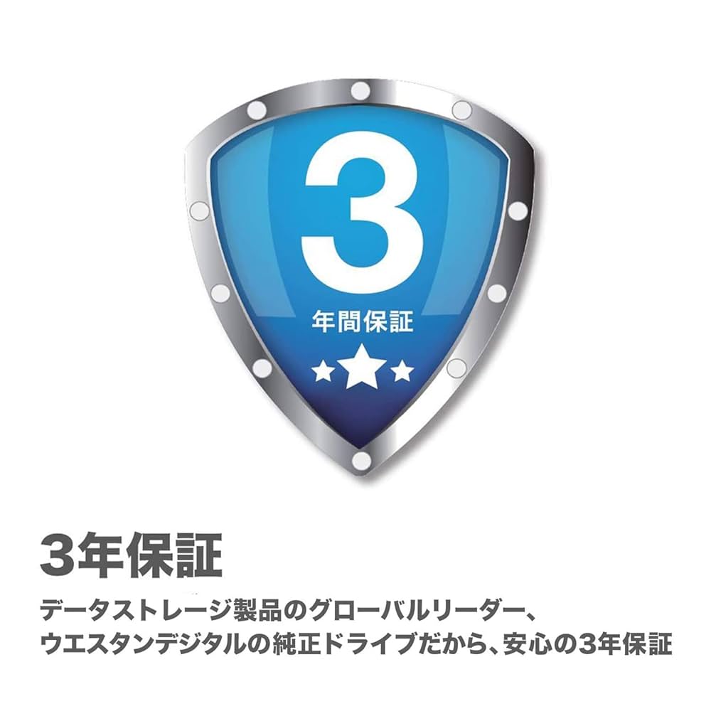 WD ポータブルHDD 4TB 動作良好 WESTERN DIGITAL 外付けHDD ポータブル型 4TB WDBU6Y0040BBK