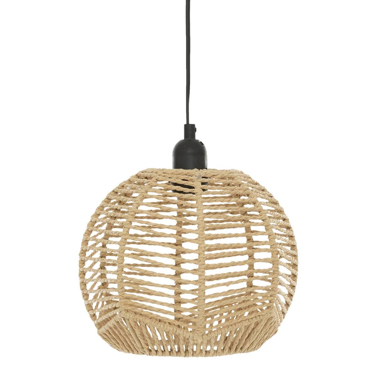 Atmosphera - Suspension caren d24cm beige