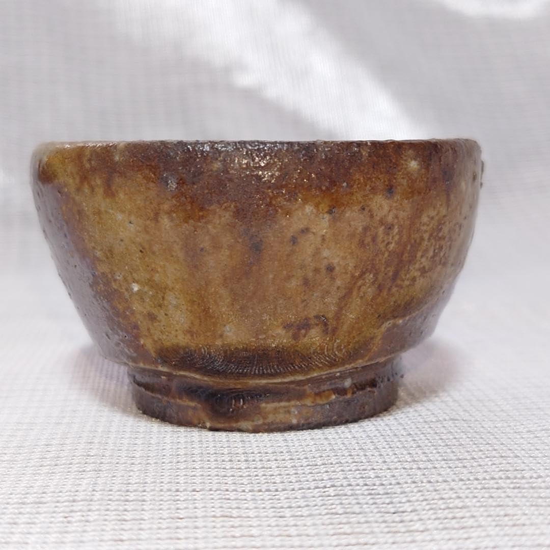 金重有邦 228 金重有邦 ぐい呑 備前焼（共箱あり）岡山県