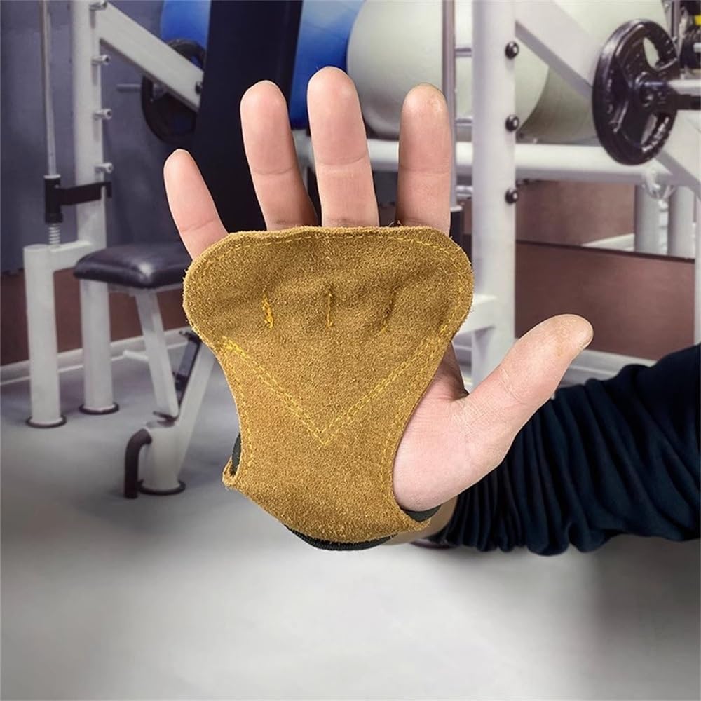 Gymnastics Hand Gym Bar Palm Protector Pull-up Hard Leather Anti Callus for Men and Women