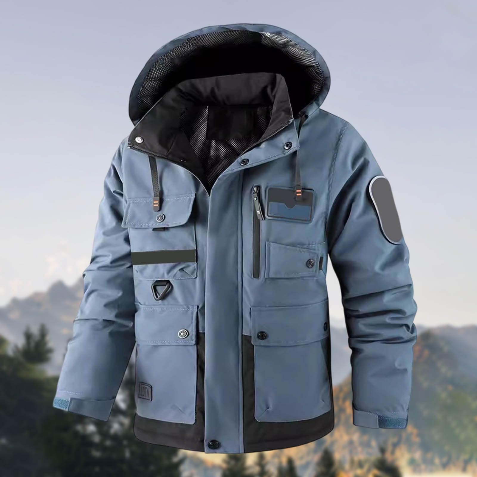 Generisch Veste de ski Femme Réduite : Veste de Snowboard Combinaison de neige doublée Combinaison de ski chaude Veste d'hiver Veste d'extérieur Parka d'hiver Épaisse Veste softshell Chaud Épais Avec