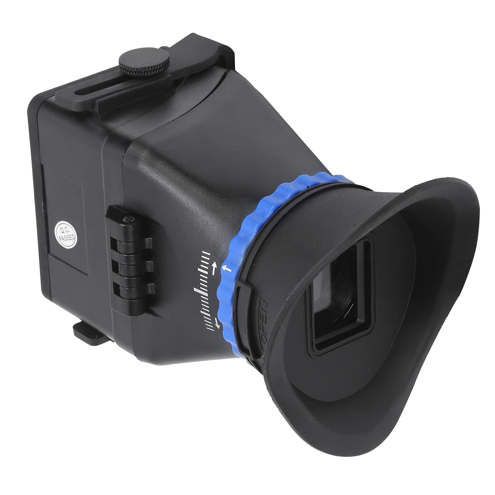 Viseur de Caméra à Grossissement 3,0X, Loupe de Viseur de Caméra Vidéo à écran LCD en Caoutchouc Souple pour Appareils Photo Reflex Numériques à écran 3 Pouces et 3,2 Pouces, avec