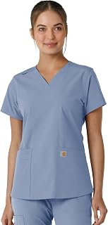 Carhartt Scrubs C12313 Women's Force® Essentials Modern Fit V-Neck Top