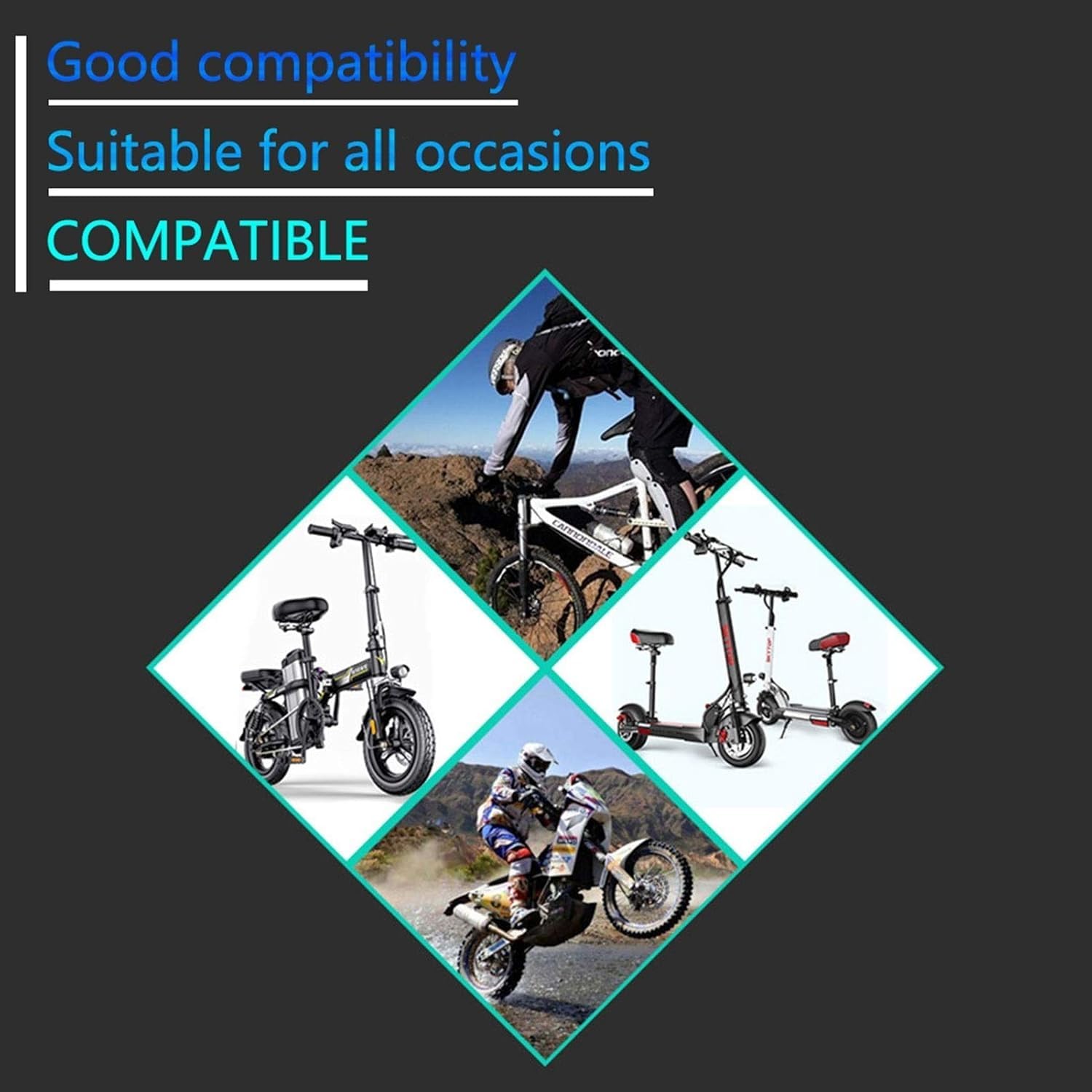 Amortiguador Trasero MTB con Resorte Helicoidal De 125 Mm, 150 Mm Y 165 Mm para Suspensión De Bicicleta De Montaña Y Silla De Ruedas., 125mm, 450 Lbs