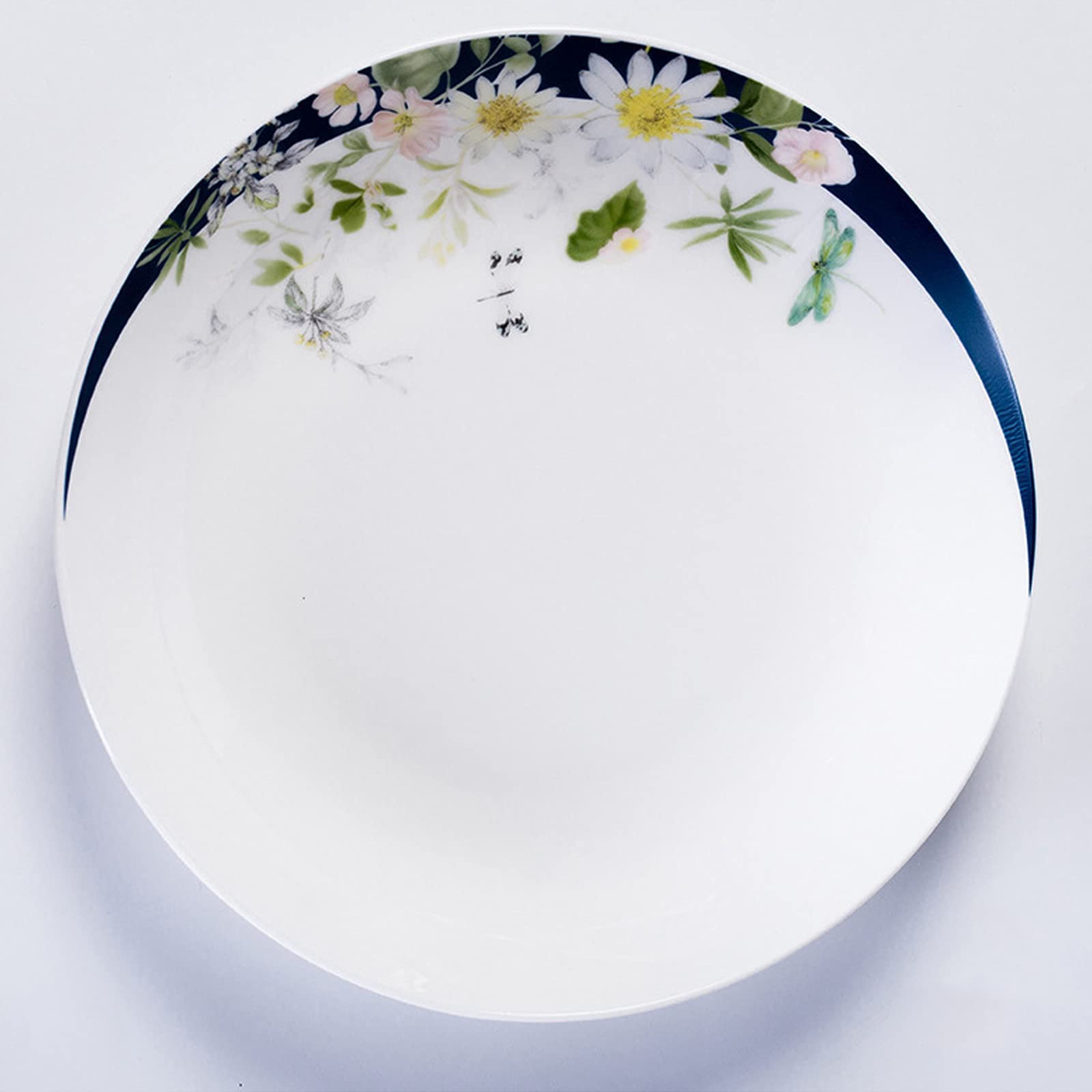 Zestaw Naczyń Ceramicznych W Stylu Retro, Piękny Zestaw Porcelany W Kolorze Niebieskim I Białym, Idealny Na Domowe Przyjęcie, Wesele, Hotel, Boże Narodzenie