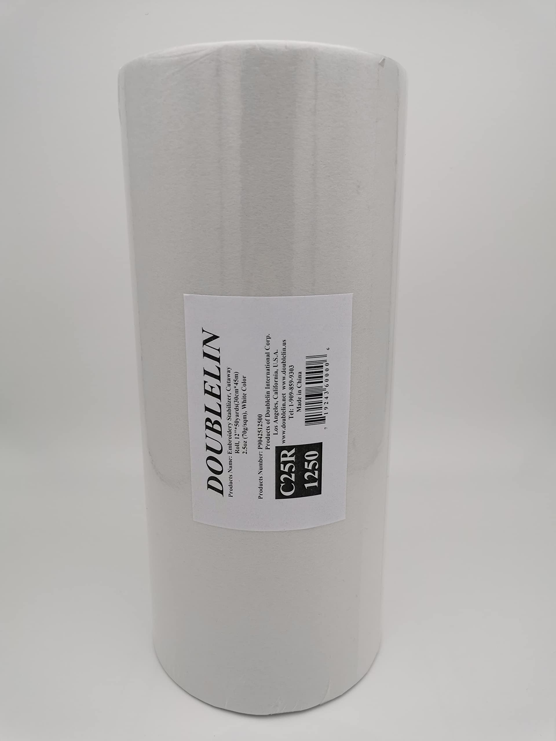 Stabilisateur de broderie pour personnaliser vos vêtements de créateurs en double lin
