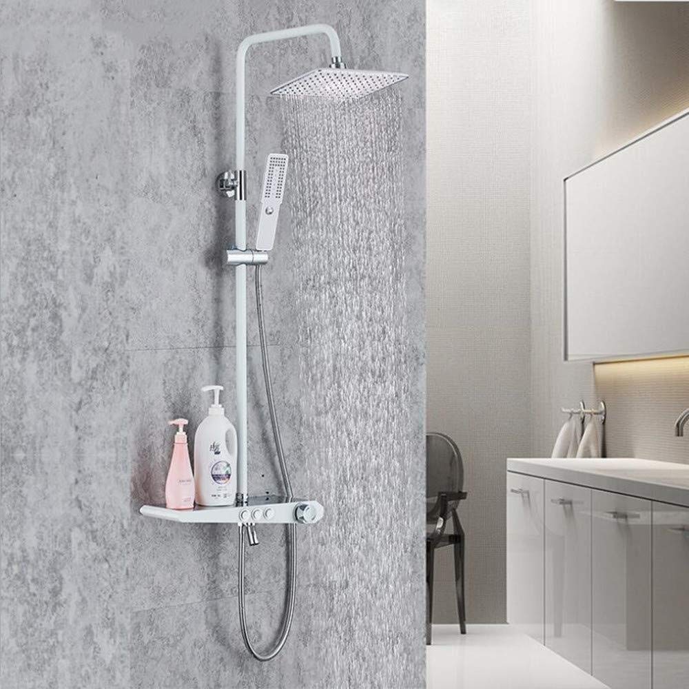 Ensemble de douche chrome pour transformer votre salle de bain en spa