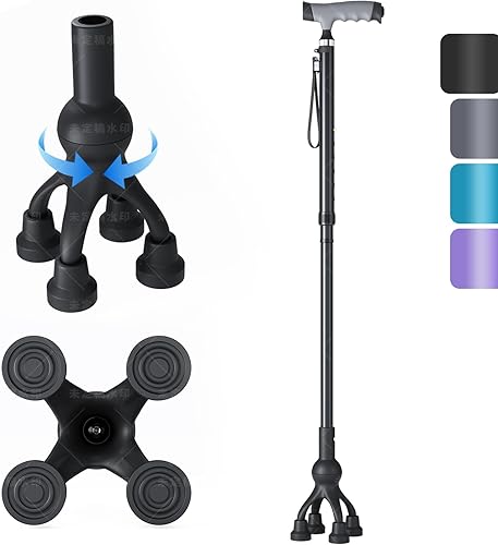 Bastón con luz LED para personas mayores