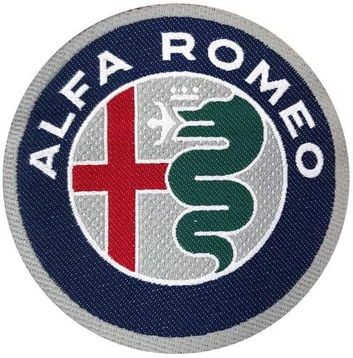 Sticker Patch Alfa Romeo Logo, 50 mm