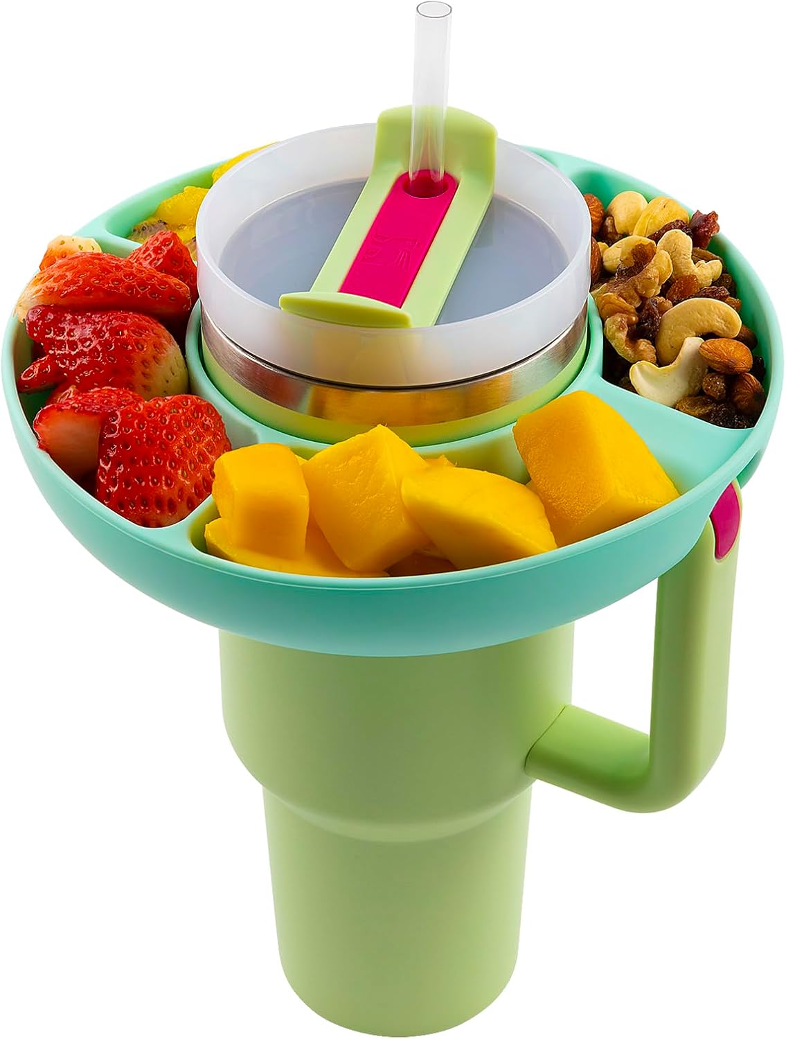 Amazon.com: ALIENSX Snack Bowl for Stanley 40 oz Tumbler with Handle ...