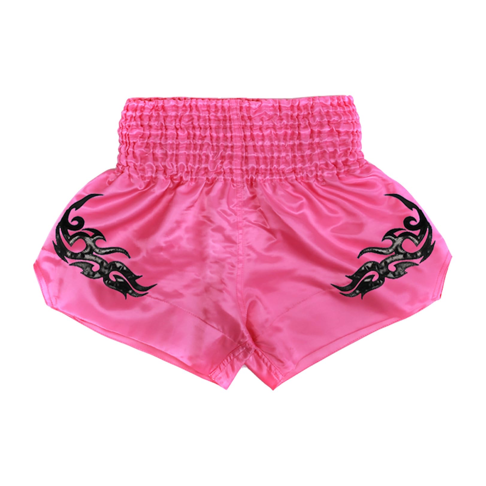 renvena Enfant Garçon Short de Boxe Muay Thai Combat Shorts Arts Martiaux Caleçon Brief Culotte Short Kickboxing Entraînement Sportwear 5-18 Ans