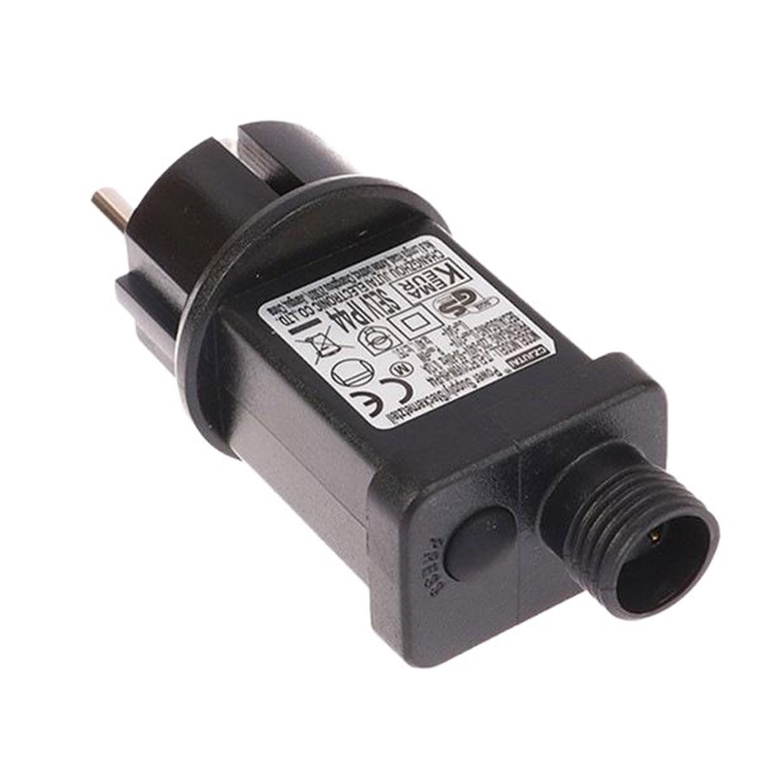 Transformador Luces Navidad, Enchufe Intermitente, 8 Modos, Fuente de Alimentación LED IP44 Transformador Luces Adaptador, Fuente de alimentación de 31V 6W, para Luces de Hada, Guirnaldas Luces