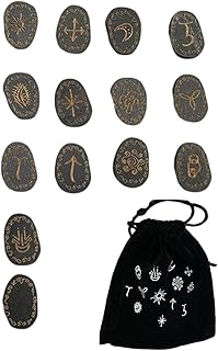 Vaveren Witch Runes Divination Fortune-Telling Rune Words for Crystal