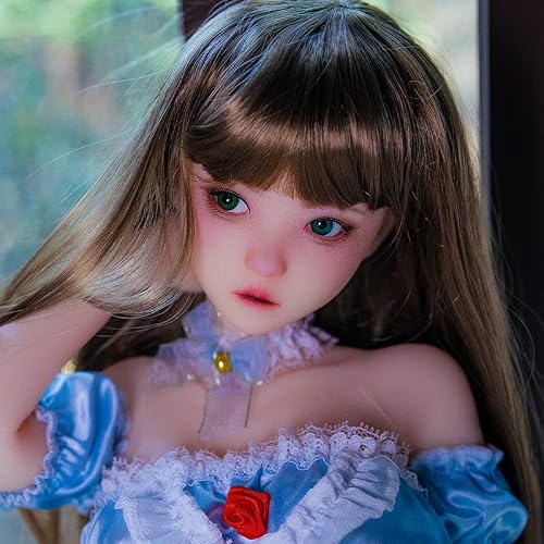Junying Baochai 1/4 Female Seamless Action Figures Full Silicone Material, Jydoll 70Cm Flexible Female Figure Dolls For Cosplay/Photography/Arts (Wig) #TOP2