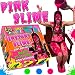 Instant PINK Slime Powder mix Make buckets to dump on heads Bulk 30 Gal supply Just add water DIY Slimee kit Goo for fundraising party games, blaster battle, balloon bombs, wrestling Fill baths, tubs or pool