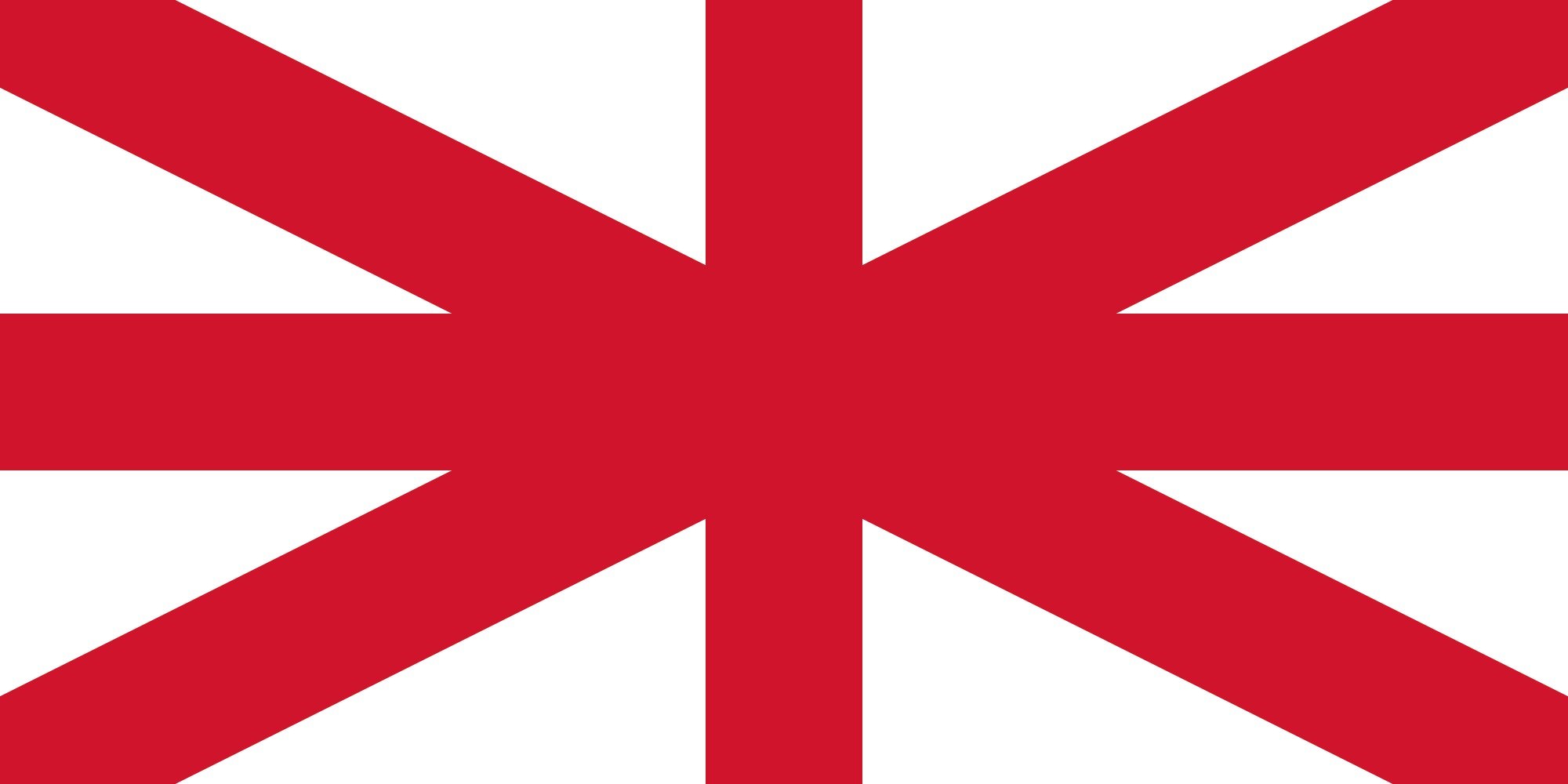 Drapeau United Kingdom without Scotland en grand format tissu résistant