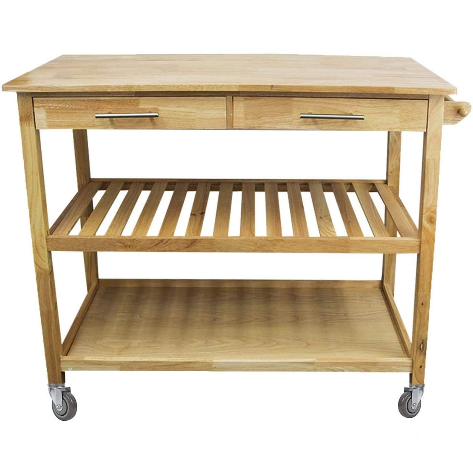 2 Unités De Roulettes Pivotantes Avec Fixation Par Plaque Et Frein à