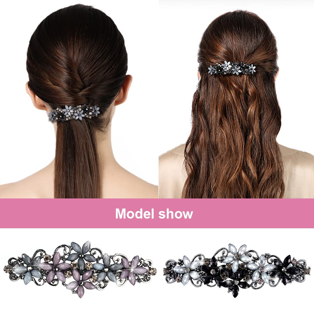 Fermaglio Per Capelli Vintage A Forma Di Coccinella E Quadrifoglio - Accessorio Elegante Per Donne E Spose - Foto 10