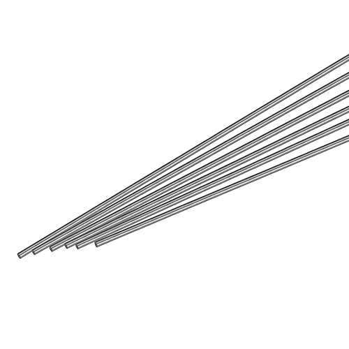 Miniatura 21 de MECCANIXITY Varilla de fibra de carbono, 0.039 in x 5.906 in para RC Plane DIY Herramienta Tubo de ala Quadcopter Brazo, Paquete de 8